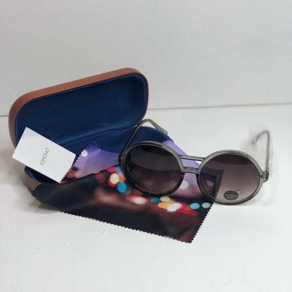 KOMONO Coco Black Smoke Sunglasses (NEW) - Picture 9 of 11